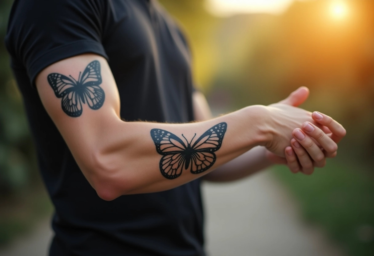 tatouage papillon