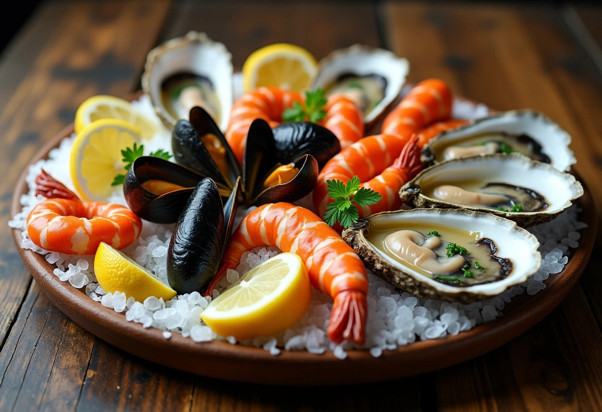 coquillages fruits de mer